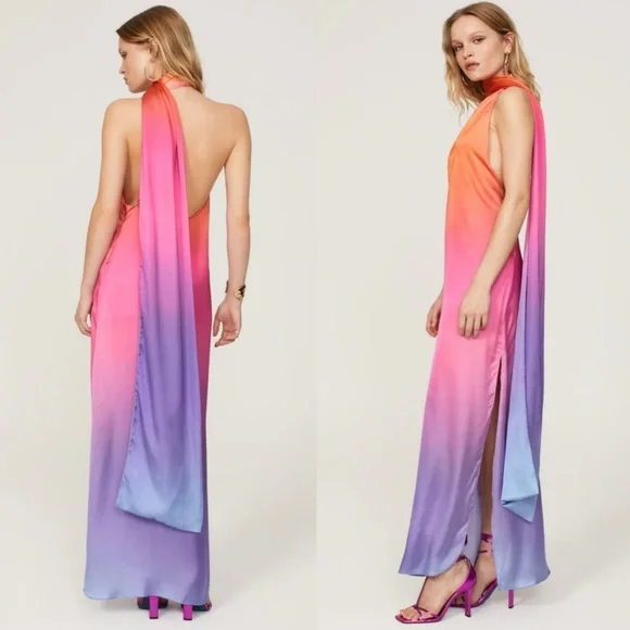 Baobab Ari Ombre Gown in Size Medium - Picture 5 of 14